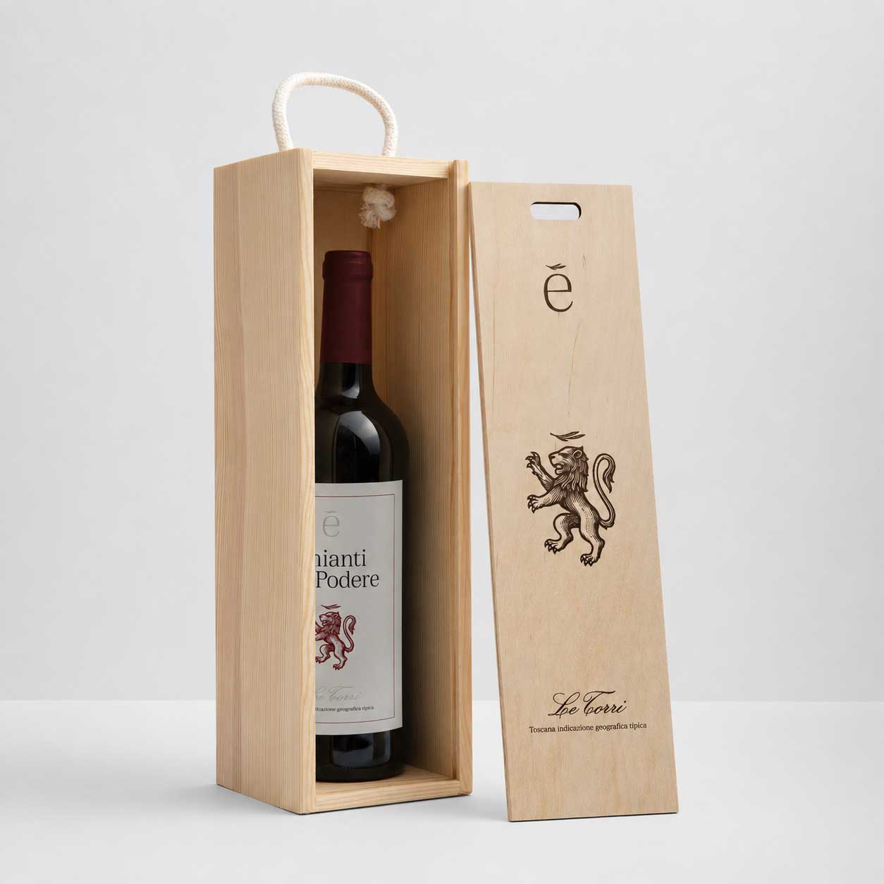 Box in legno - 1 Bottiglia
